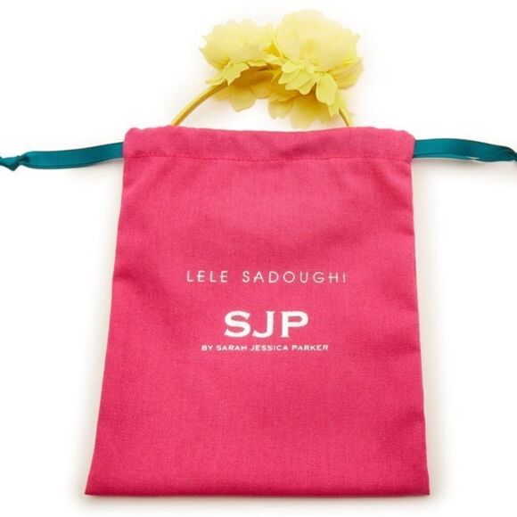 NWT New Lele Sadoughi x Sarah Jessica Parker Yellow PEONY BOUQUET HEADBAND - Picture 4 of 10